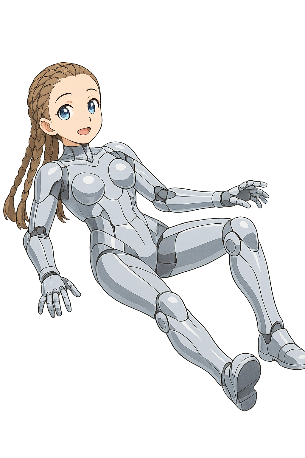 Crashed Robot